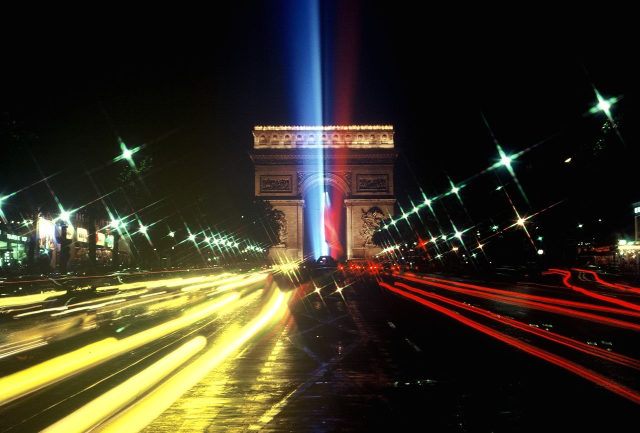 arc de triomphe paris Bastille Day