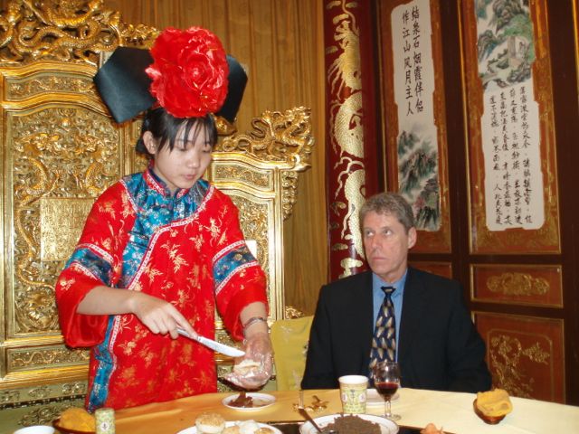 Stephen Henson traditional Beijing dinner