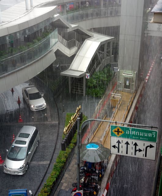 Bangkok in the rain