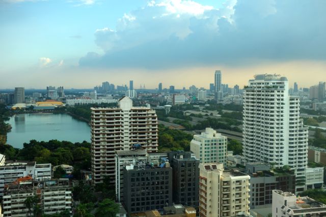 Bangkok view from Sheraton Grande Sukhumvit