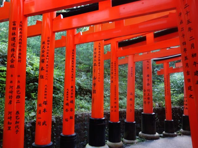 Fushimi Inari shrine posts