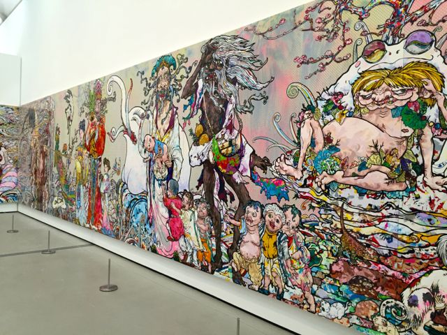 Takashi Murakami mural