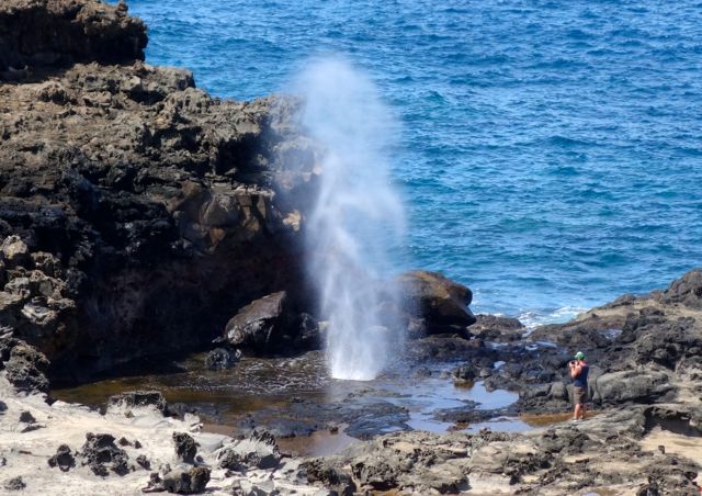 Naikalele blowhoie Maui Hawaii