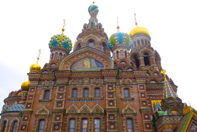 Church of Our Savior on Spilled Blood St Petersburg Russia
