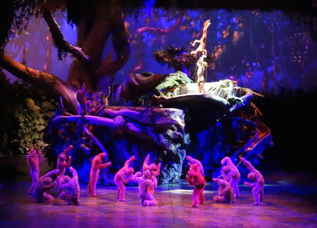Tarzan show Shanghai Disneyland