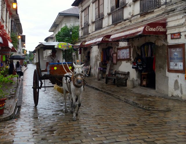 Vigan City Philippines horse carriage