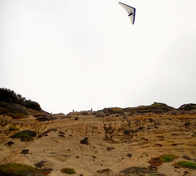 Funston Beach hang glider San Francisco