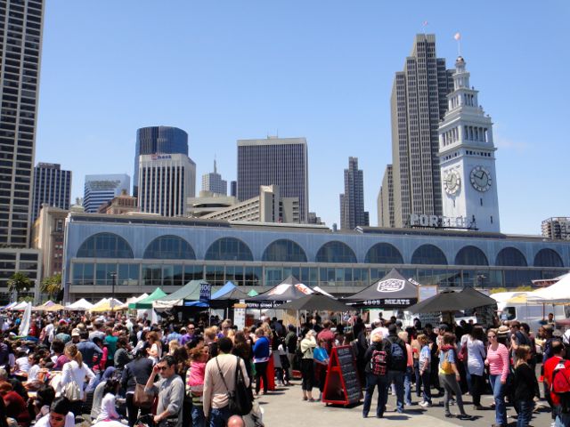 San Francisco Ferry Building outside