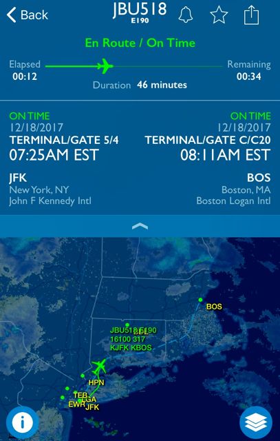 FlightAware app