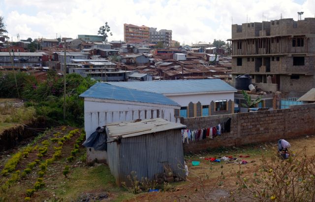 Kibera slums Nairobi