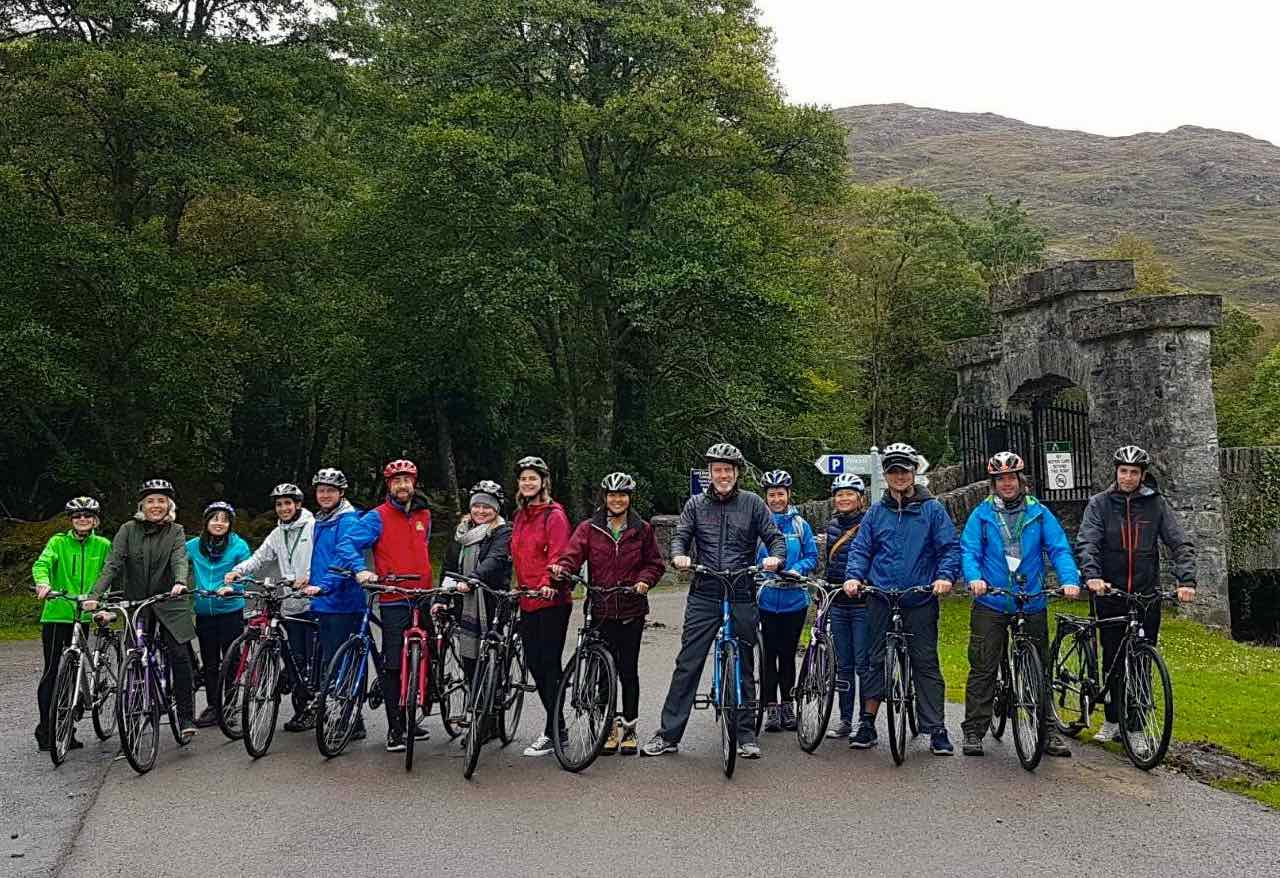 Bike tour Gap of Dunloe Killarney Ireland