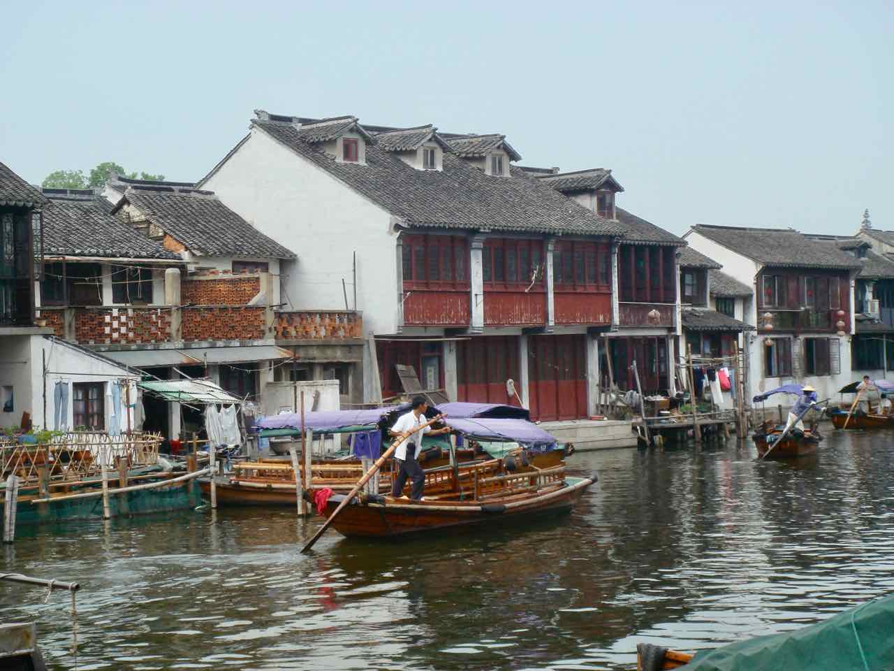 China canal town Zhouzhuang