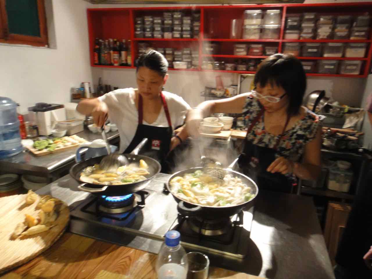 Jiaozi dumpling cooking Beijing