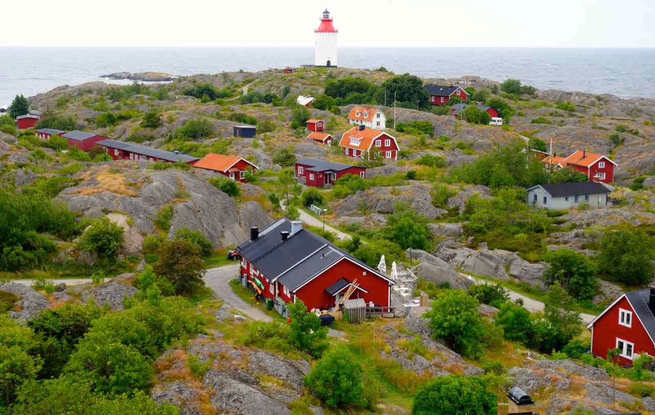 Lighthouse at Landsort Sweden
