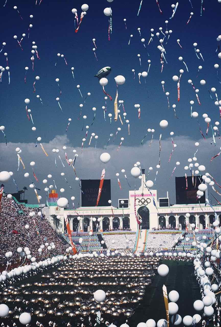 Opening Ceremony 1984 Summer Olympics LA
