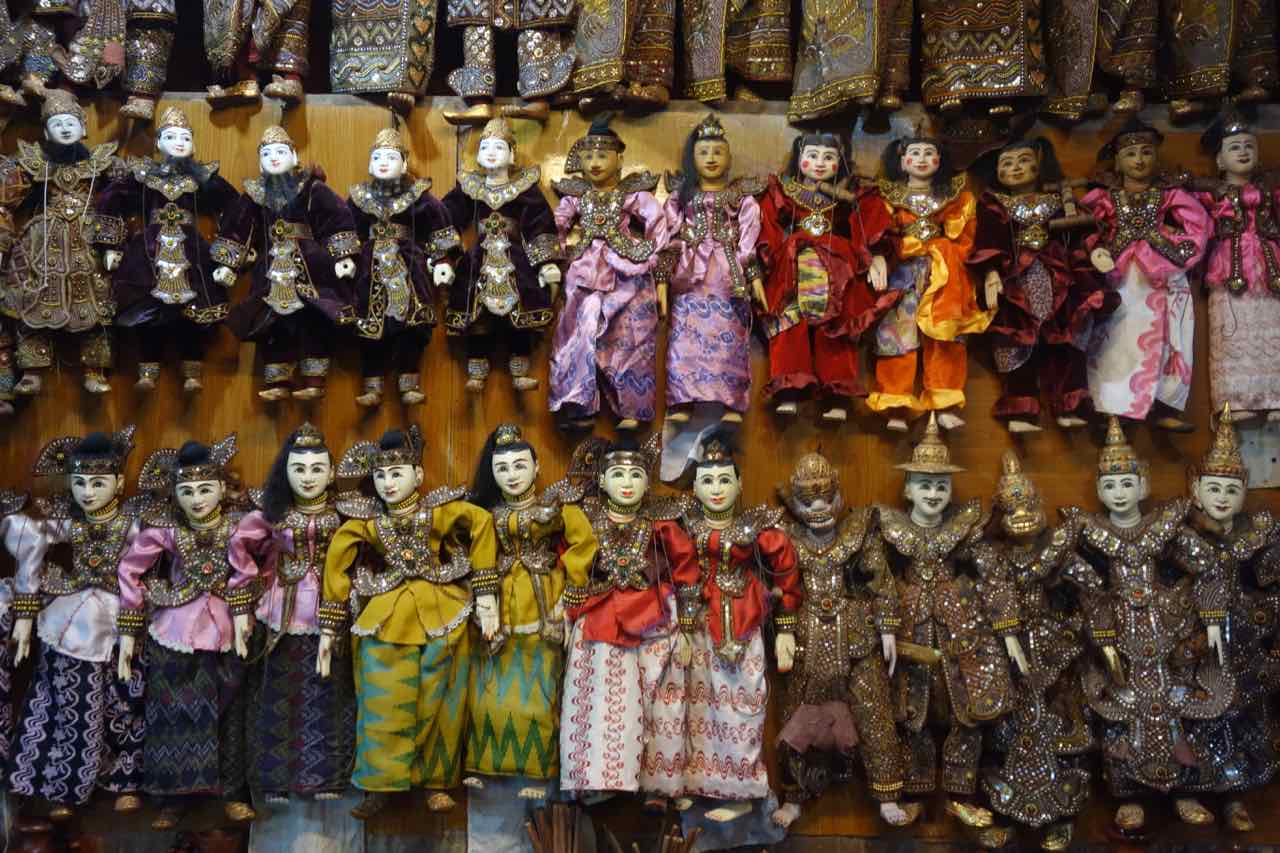 Puppets Mandalay Myanmar