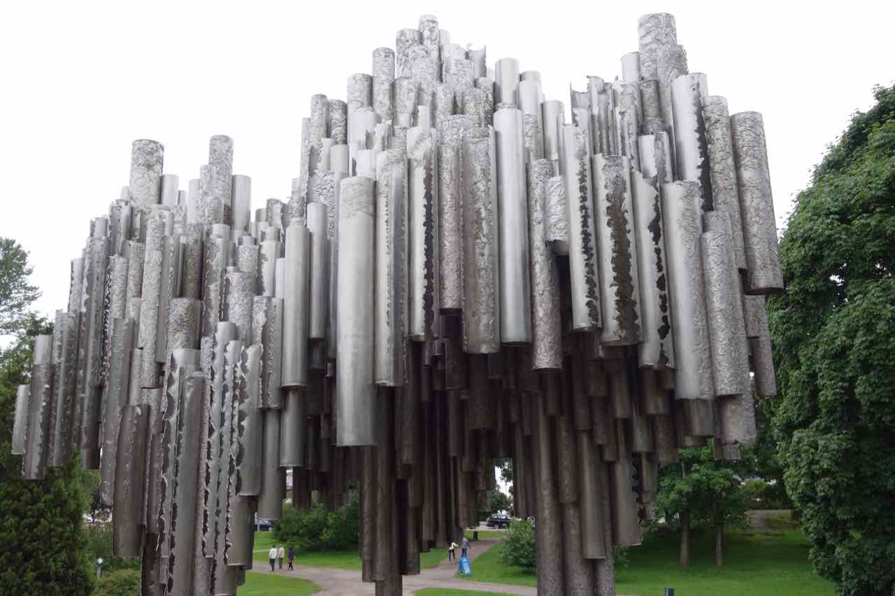 Sibelius Monument Helsinki Finland