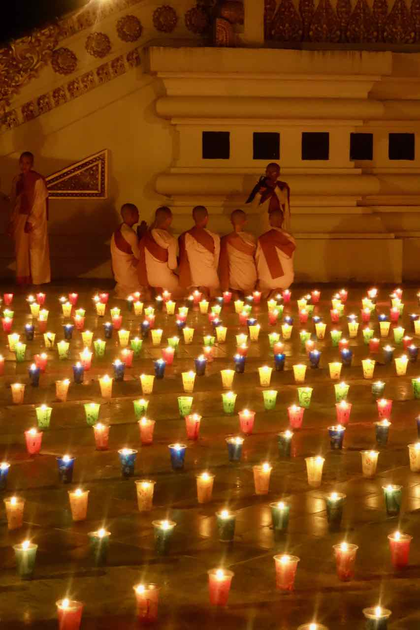 Thadingyut Festival of lights Yangon Myanmar
