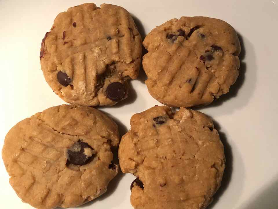 Peanut butter graham cookies