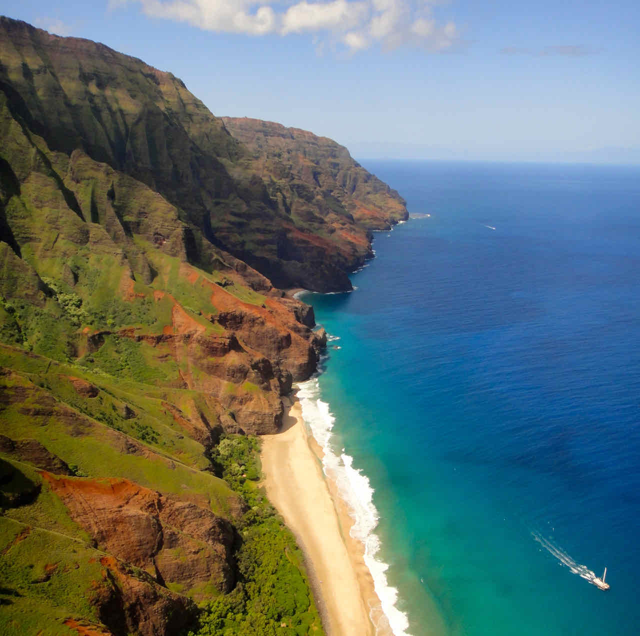 Na Pali Kauai by helicopter