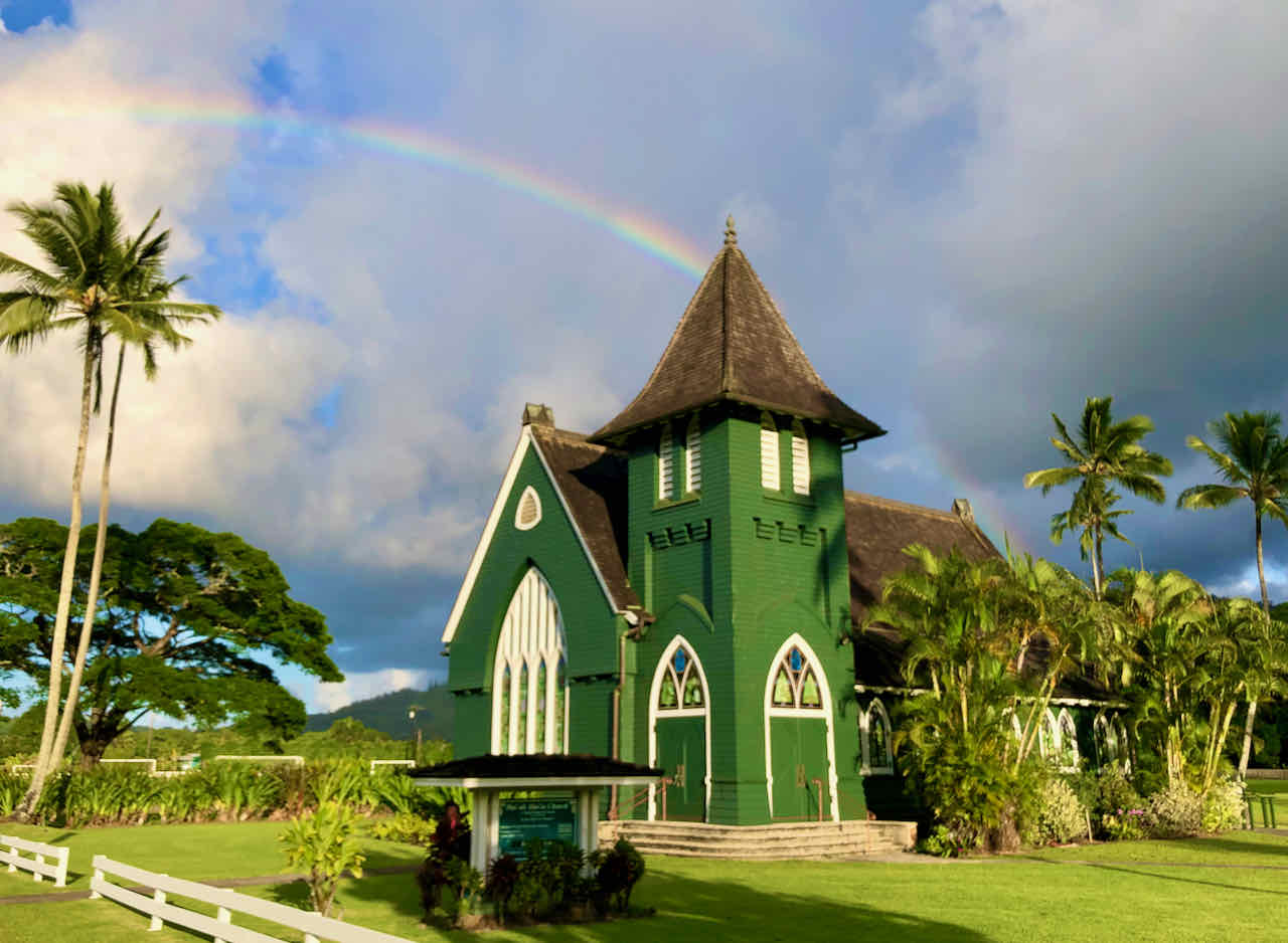 Wai'oli Hui'ia Church Hanalei Kauai