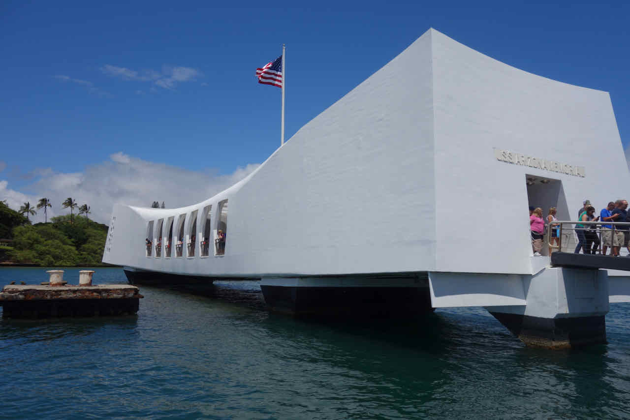 USS Arizona Pearl Harbor Hawaii