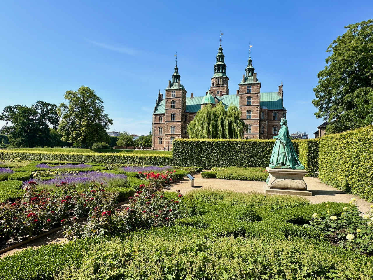 Rosenborg Castle grounds Copenhagen