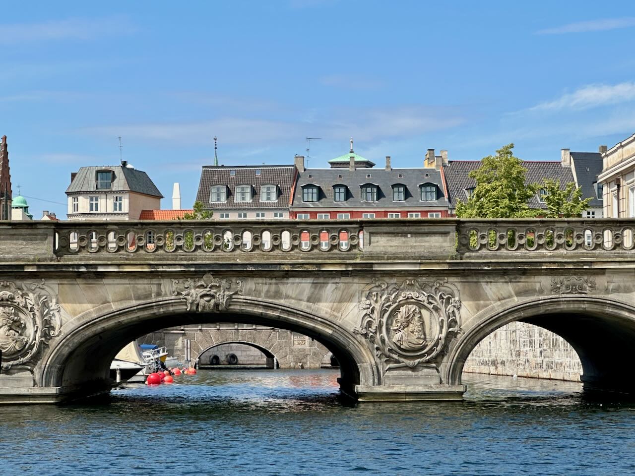 Christiansborg canal Copenhagen