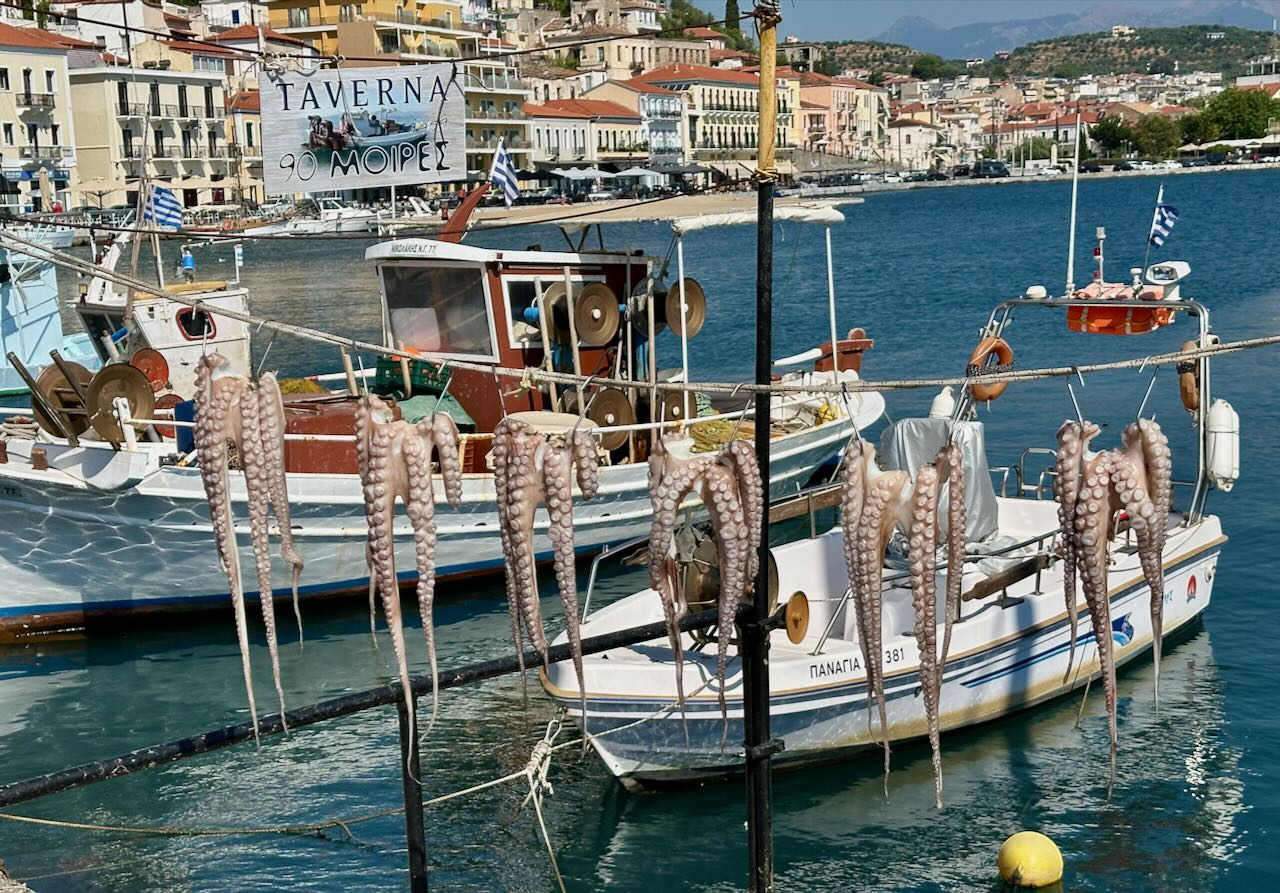 Gythion port Sparta Greece