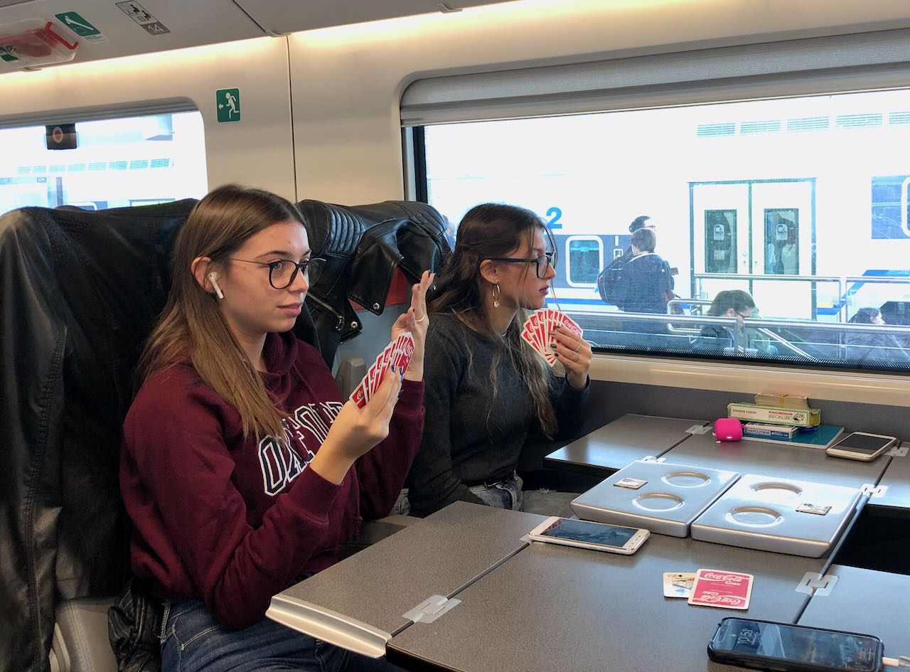 Venice train from Verona